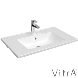 Vitra - Vitra S20 Square Etajerli Lavabo, 80 cm