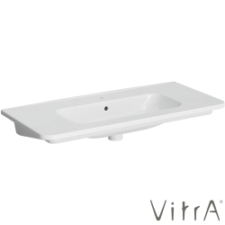 Vitra - Vitra S20 Round Etajerli Lavabo, 100 cm
