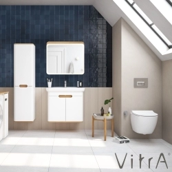 Vitra - VitrA Sento Rim-ex Kanalsız Asma Klozet (Yavaş Kapanan Klozet Kapağı Dahil)