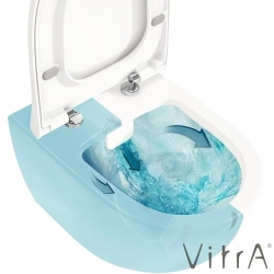 Vitra - VitrA Sento Rim-ex Kanalsız Asma Klozet (Yavaş Kapanan Klozet Kapağı Dahil)