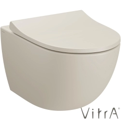Vitra - Vitra Sento Rim-ex Kanalsız Asma Klozet, Mat Kum Beji