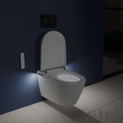 Vitra - Vitra Voyage V-Care 3 Prime Akıllı Vortex Asma Klozet