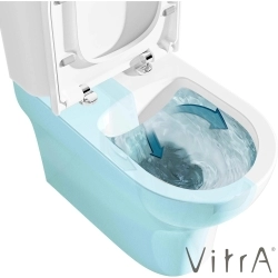 VitrA - VitrA Zentrum SmoothFlush Duvara Tam Dayalı Klozet