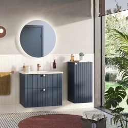 Vitra - Vitra Zentrum Dar Etajerli Lavabo, 80x47 cm