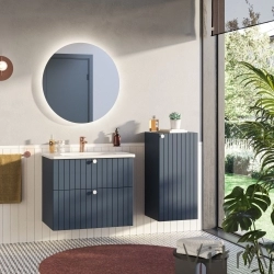 Vitra - Vitra Zentrum Dar Etajerli Lavabo, 80x47 cm