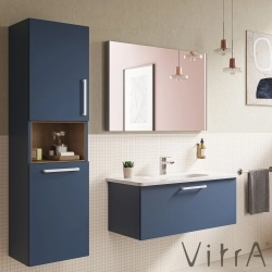 Vitra - Vitra Zentrum Etajerli Lavabo, 100 cm