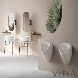 Vitra - Vitra Plural Üçgen Fotoselli Pisuvar (Arkadan Girişli), Elektrikli