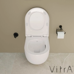 Vitra - VitrA Sento CrystalFlush Kanalsız Asma Klozet