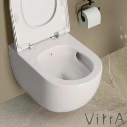 Vitra - VitrA Sento CrystalFlush Kanalsız Asma Klozet