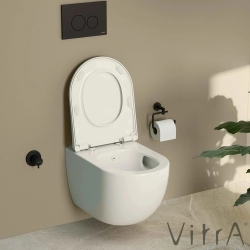 Vitra - VitrA Sento CrystalFlush Kanalsız Asma Klozet
