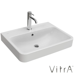 Vitra - Vitra Integra Round Oval Lavabo, 60x47 cm