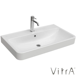 Vitra - Vitra Integra Round Oval Lavabo, 80x47 cm