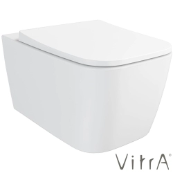 Vitra - Vitra Metropole Square QuantumFlush Kanalsız Asma Klozet, 56 cm, Mat Beyaz