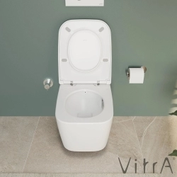 Vitra - Vitra Metropole Square QuantumFlush Kanalsız Asma Klozet, 56 cm