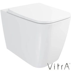 VitrA - VitrA Metropole Square QuantumFlush Kanalsız Duvara Tam Dayalı Yerden Tek Klozet, 56 cm