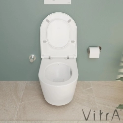 Vitra - Vitra Metropole Round QuantumFlush Kanalsız Asma Klozet, 56 cm