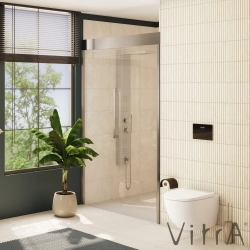 Vitra - Vitra Sento Rim-ex Kanalsız Asma Klozet, 54 cm (Temassız Entegre Taharet Musluklu ve Temassız Kapaklı)