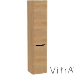 Vitra - Vitra Integra Round Çift Kapaklı Çamaşır Sepetli Boy Dolabı, Altın Meşe (Sağ)