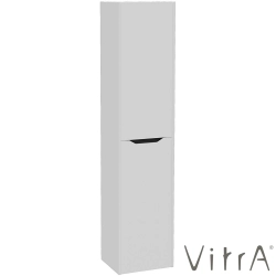 Vitra - Vitra Integra Square Çift Kapaklı Boy Dolabı, Mat Açık Gri (Sağ)