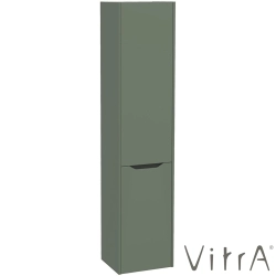 Vitra - Vitra Integra Square Çift Kapaklı Çamaşır Sepetli Boy Dolabı, Mat Yeşil (Sağ)