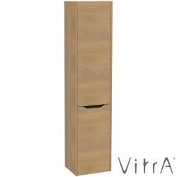 Vitra - Vitra Integra Square Çift Kapaklı Çamaşır Sepetli Boy Dolabı, Altın Meşe (Sol)