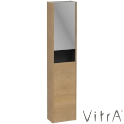 Vitra - Vitra Integra Square Çift Kapaklı Aynalı Boy Dolabı, Altın Meşe (Sağ)