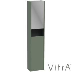 Vitra - Vitra Integra Square Çift Kapaklı Aynalı Boy Dolabı, Mat Yeşil (Sağ)