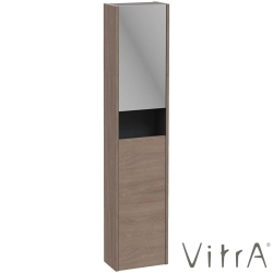 Vitra - Vitra Integra Square Çift Kapaklı Aynalı Boy Dolabı, Moka Meşe (Sağ)