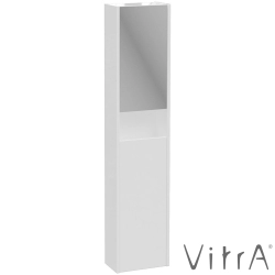 Vitra - Vitra Integra Square Çift Kapaklı Aynalı Boy Dolabı, Mat Beyaz (Sol)