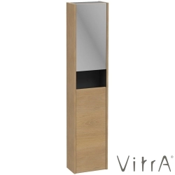 Vitra - Vitra Integra Square Çift Kapaklı Aynalı Boy Dolabı, Altın Meşe (Sol)