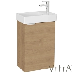 Vitra - Vitra Mia Plus Square Kapaklı Lavabo Dolabı, 45 cm, Altın Meşe (Sağ) - 80356