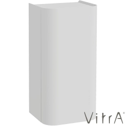 Vitra - Vitra Gala Ayaksız Kapaklı Yan Ünite, 45 cm, Mat Soft Beyaz (Sağ)