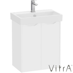 VitrA - VitrA Integra Square Kapaklı Lavabo Dolabı, 60 cm, Mat Beyaz