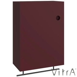 Vitra - Vitra Plural Üst Ünite, Mat Bordo (Sol)