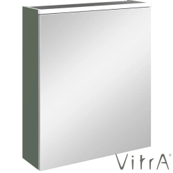 Vitra - Vitra Core Dolaplı Üstten Aydınlatmalı Ayna (Sağ), 60 cm, Mat Yeşil - 80511