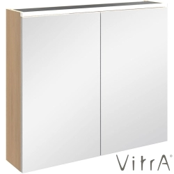 Vitra - Vitra Core Dolaplı Üstten Aydınlatmalı Ayna, 80 cm, Altın Meşe - 80512