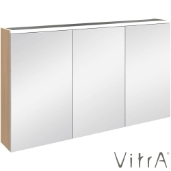 Vitra - Vitra Core Dolaplı Üstten Aydınlatmalı Ayna, 120 cm, Altın Meşe - 80518