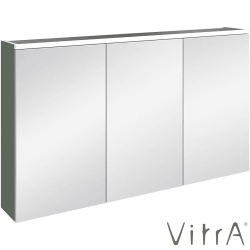 Vitra - Vitra Core Dolaplı Üstten Aydınlatmalı Ayna, 120 cm, Mat Yeşil - 80520