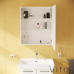 Vitra - Vitra Shift T20 Dolaplı Ayna, 60 cm, Parlak Beyaz
