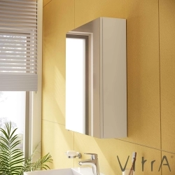 Vitra - Vitra Shift T20 Dolaplı Ayna, 60 cm, Parlak Beyaz