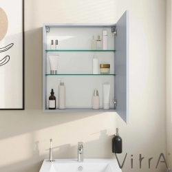 Vitra - Vitra Shift T20 Dolaplı Ayna, 60 cm, Kül Grisi
