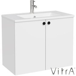 Vitra - Vitra Shift T20 Kapaklı Lavabo Dolabı, 80 cm, Parlak Beyaz (Klasik Lavabo Dahil) - 81008
