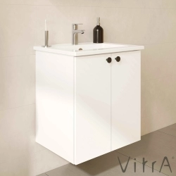 Vitra - Vitra Shift T20 Kapaklı Lavabo Dolabı, 60 cm, Parlak Beyaz (Klasik Lavabo Dahil)