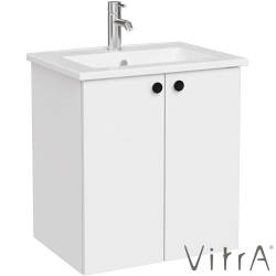 Vitra - Vitra Shift T20 Kapaklı Lavabo Dolabı, 60 cm, Parlak Beyaz (Klasik Lavabo Dahil) - 81010