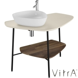 Vitra - Vitra Plural Seramik Lavabo Ünitesi, 100 cm, (Sol)