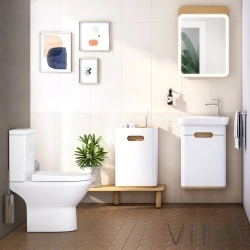 Vitra - Vitra Sento Klozet Kapağı, Yavaş Kapanır