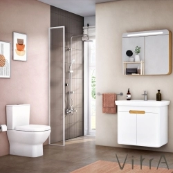 Vitra - Vitra Shift Klozet Kapağı, Yavaş Kapanır