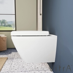 Vitra - Vitra Shift Klozet Kapağı, Yavaş Kapanır