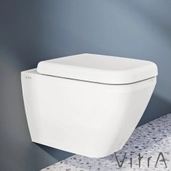 Vitra - Vitra Shift Klozet Kapağı, Yavaş Kapanır