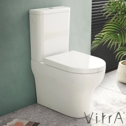 Vitra - Vitra Zentrum Klozet Kapağı, Yavaş Kapanır, Kolay Sökülebilir